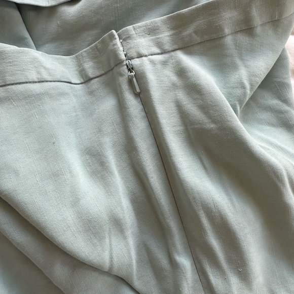 Jones New York collection A-line silk and linen maxi skirt size 12 - Picture 9 of 10